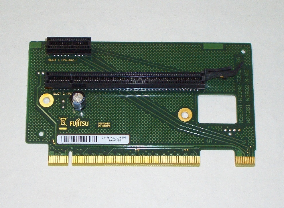 ◆ESPRIMO D586/D587/D588/D956用ライザーカード『D3456-A11 GS 1 Risercard』動作品 即決！★送料140円の画像1