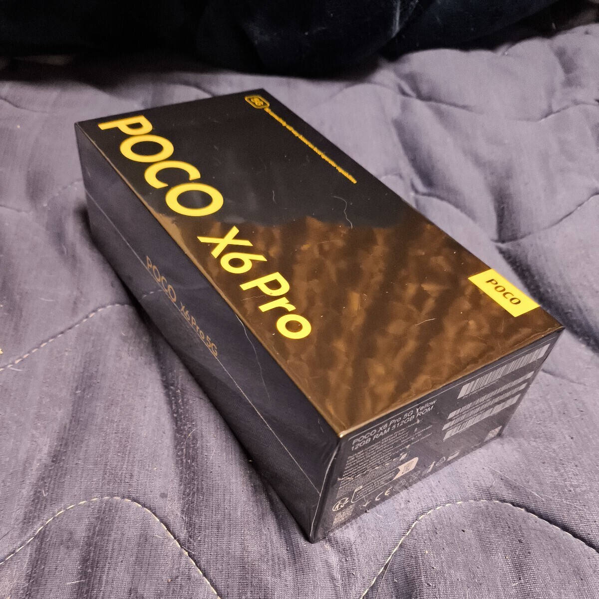 新品未開封品】Xiaomi POCO X6 Pro 5G Yellow 12GB/512GB 大容量 新品未開封品】Xiaomi POCO X6 Pro 5G Yellow 12GB/512GB 大容量