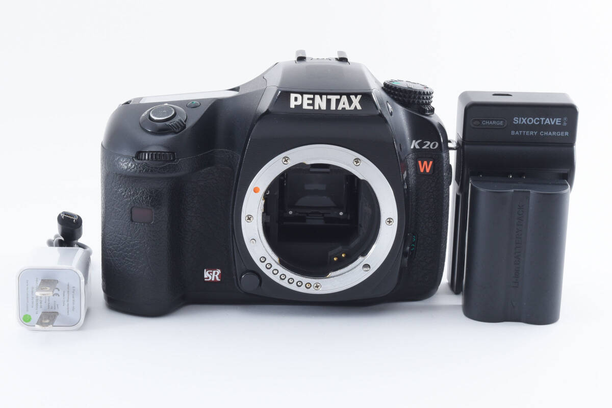 ★動作品★ペンタックス Pentax K20D K20W ブラック 一眼レフ