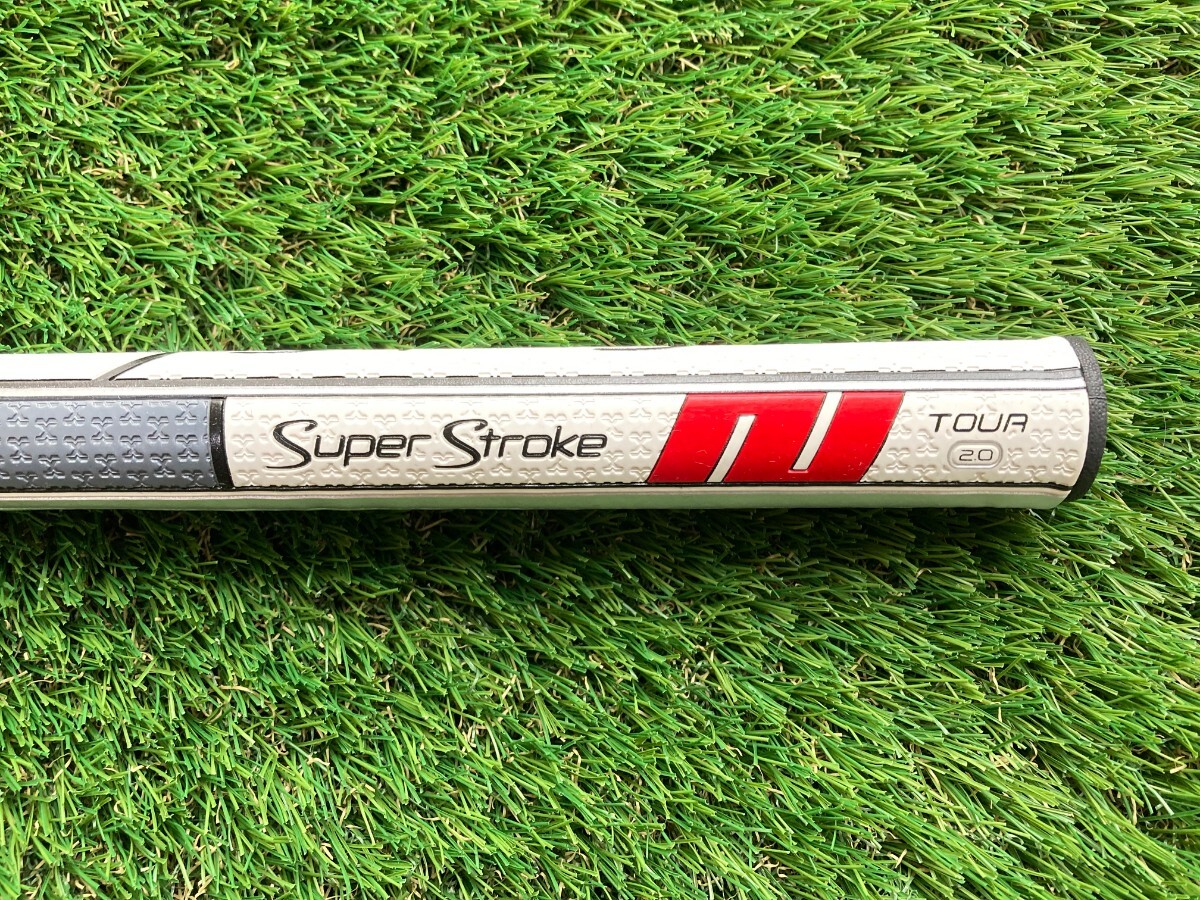 ■ホワイト レッド SuperStroke スーパーストローク グリップ Traxion トラクション TOUR 2.0 ツアー パターグリップ ゴルフ_画像3