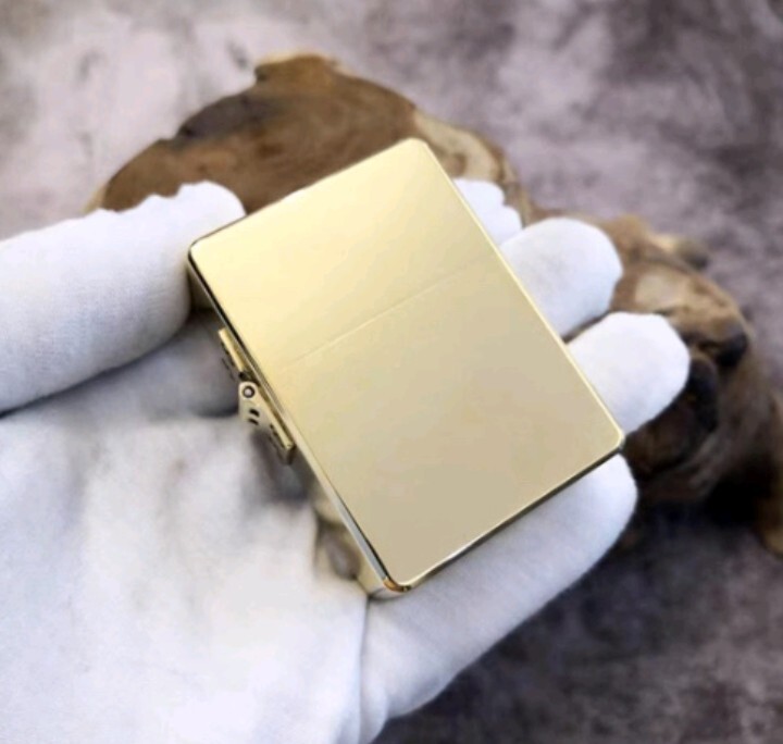 ■送料無料 新品 ZORRO ゾロ 超重厚 刻印 アーマー ゴールド オイルライター 真鍮 無垢 重厚アーマーの画像6