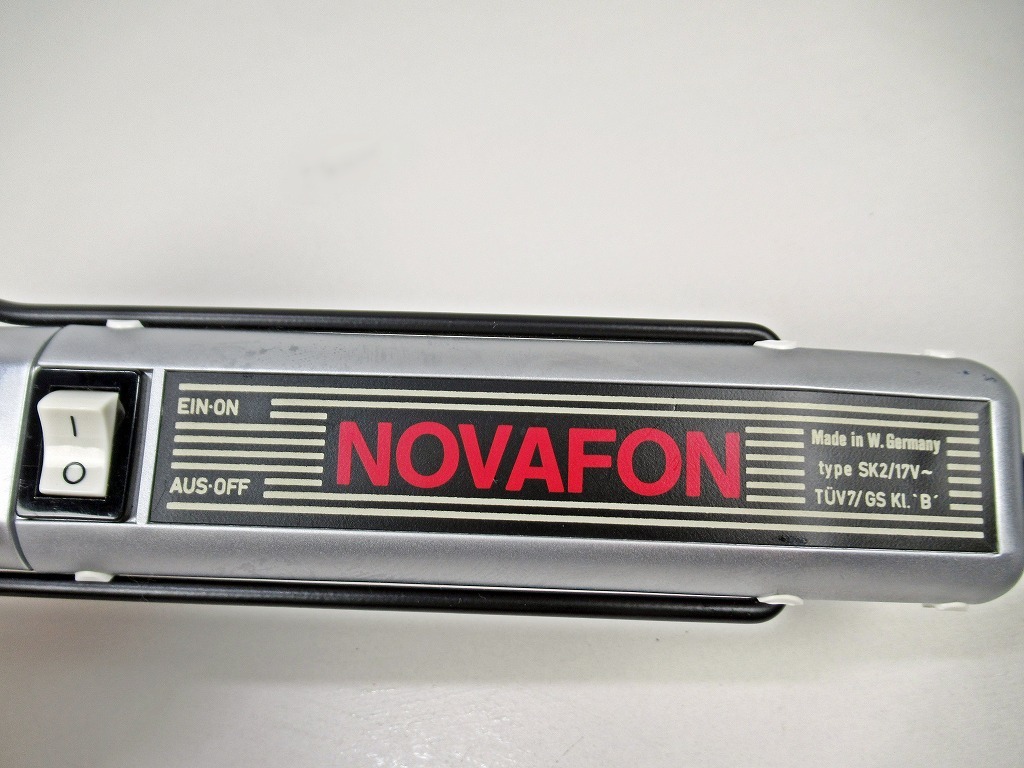 ◆[C27]NOVAFON　ノバフォン　音波マッサージ器　SK2/17V～　ドイツ製　可聴音波マッサージ器　動作確認済_画像5