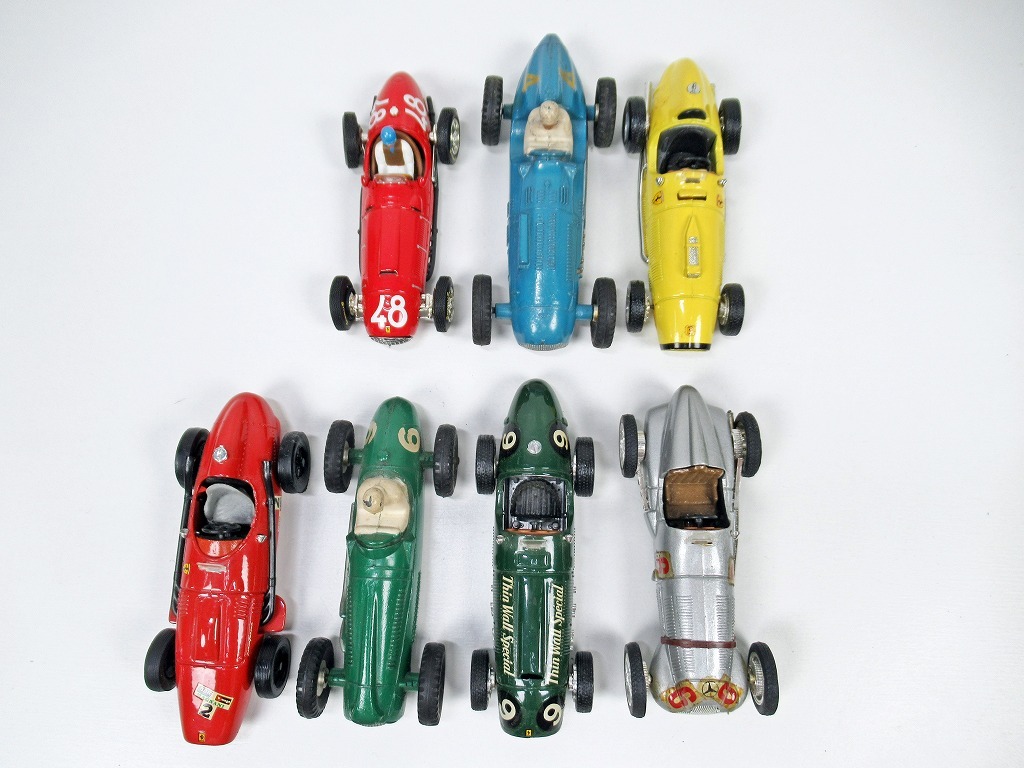 ☆[A96]レーシングカー まとめ売り Dinky Toys Cooper Bristol 233 イギリス製＆TALBOT LAGO 230&Brumm 1/43 FERRARIなど 現状品の画像4
