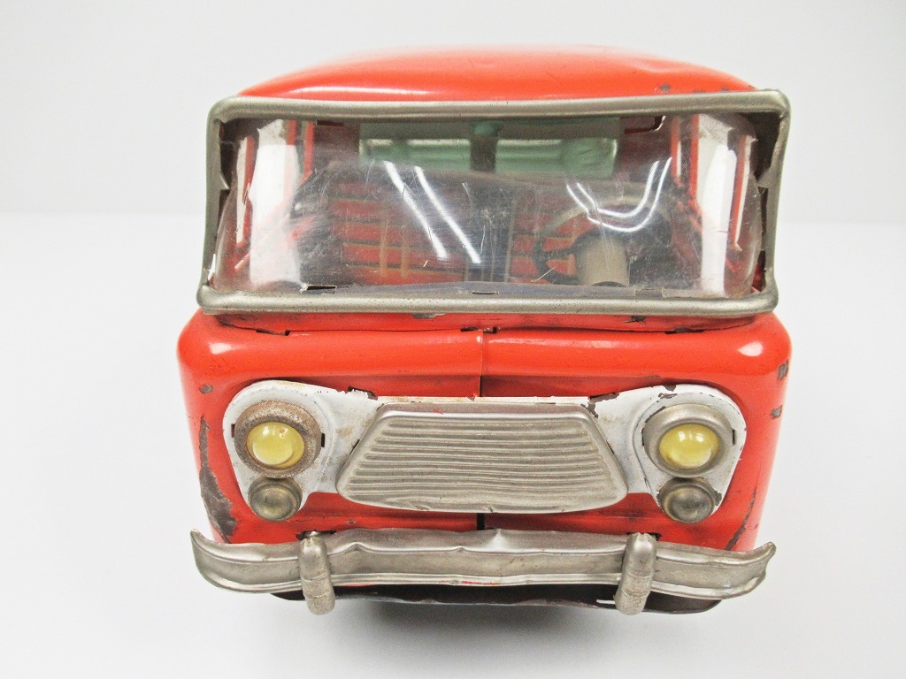 ◆[A30]昭和レトロ ヨネザワ トラック フリクション動作確認済 ブリキ玩具 日本製 ブリキのおもちゃ 米澤玩具 ビンテージ 当時物の画像5