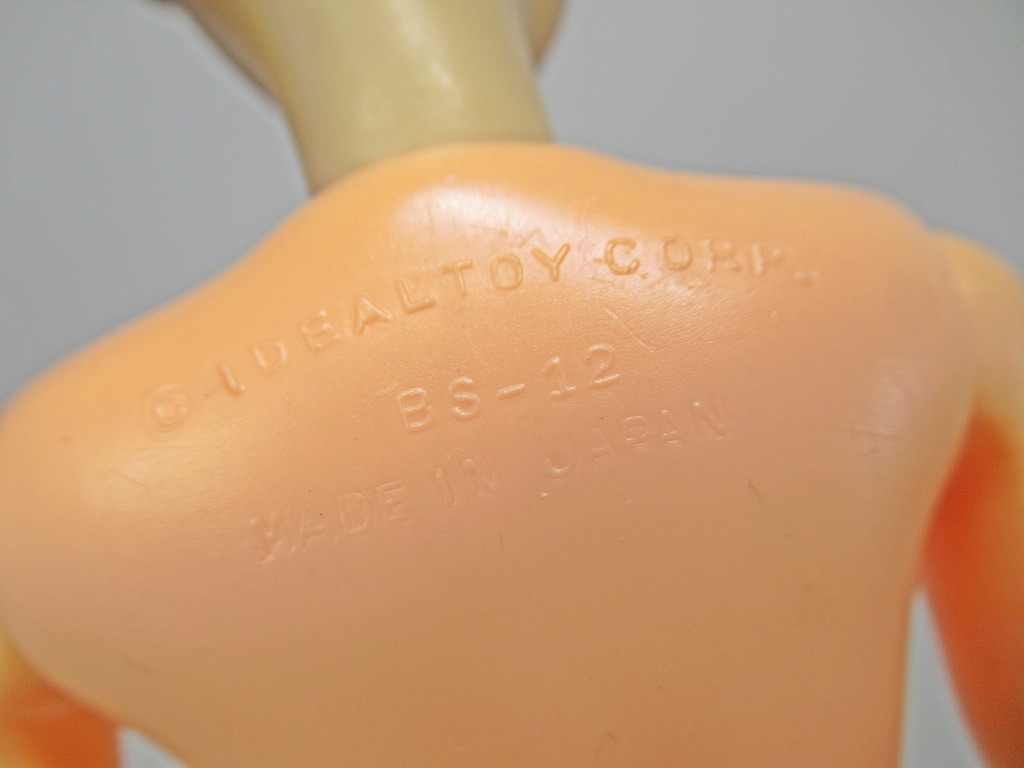 ◆[A125]アイデアル タミーちゃん IDEAL TOY CORP BS-12 MADE IN JAPAN 高さ/約30cm 昭和レトロ 着せ替え人形 当時物の画像7