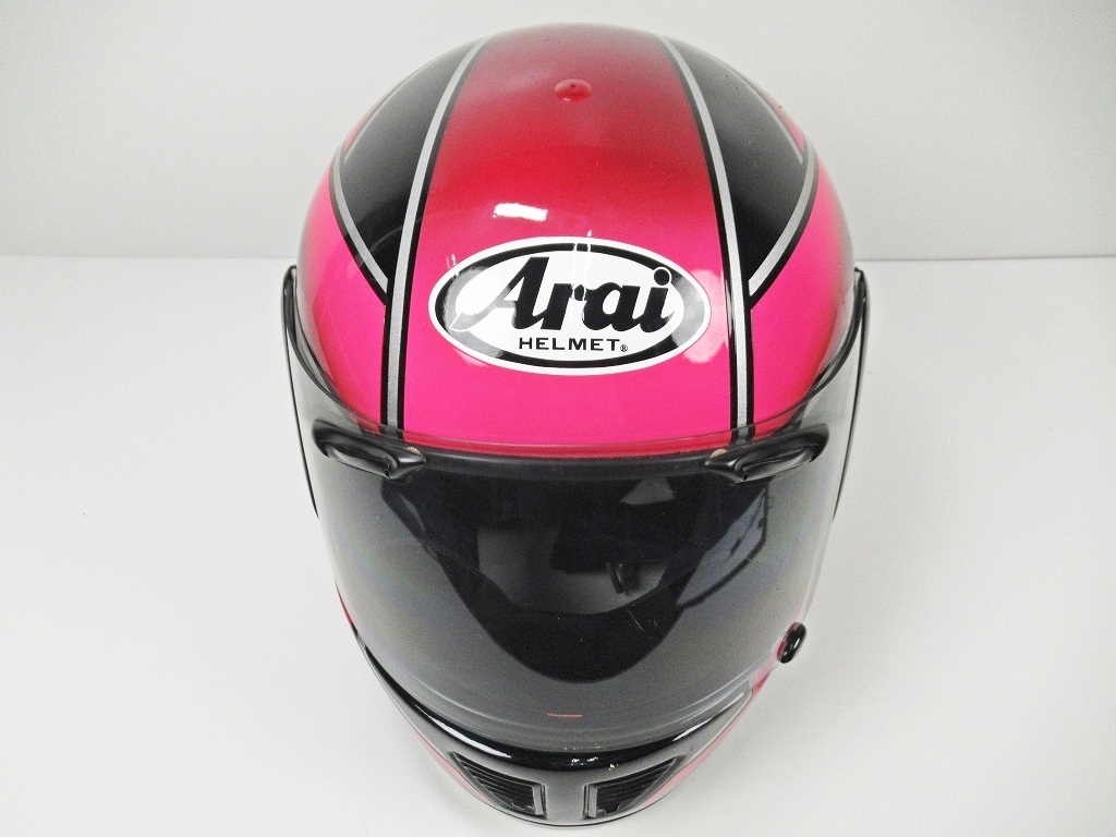 ◆[C4]Arai アライ　フルフェイスヘルメット　サイズ/L(57-58CM)　オートバイ自動二輪車用　現状品