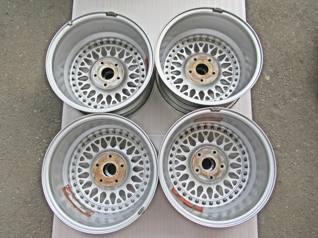 ◆[K0503]BBS　GERMANY　GESCHMIEDET　RS137　7Jx16H2ET45　アルミホイール　4本セット　16インチ　現状品　引取り可能(大阪市)