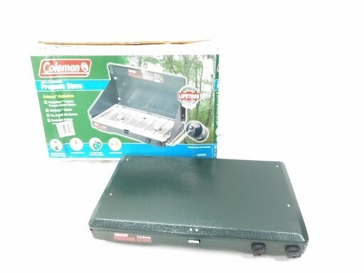 ○美品 コールマン Coleman PROPANE STOVE ツーバーナーコンロ 5430B700 キャンプ アウトドア 4179 @140 ○の画像1