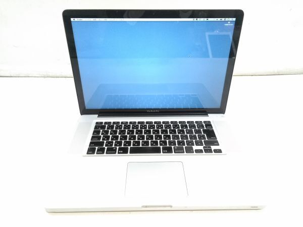 ◇Apple MacBook Pro A1286 mac osⅩ 10.5.8 2.8GHz INTEL CORE 2 DUO 4GB HDD 500GB 15インチ ノートパソコン PC 0401B1A @80 ◇_画像1