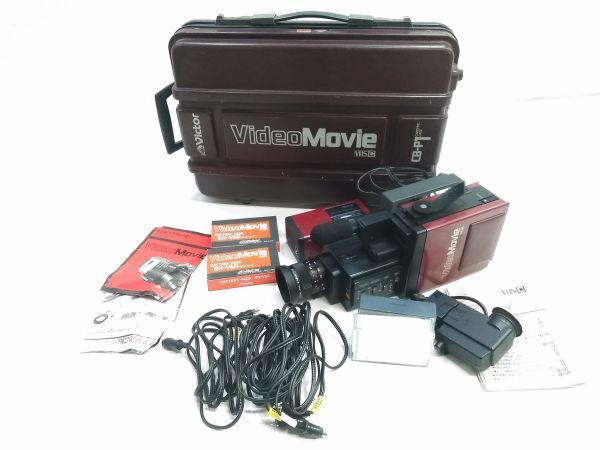 ◇Victor ビクター GR-C1 Video Movie ビデオムービー ビデオカメラ VHS 0415B16C @140 ◇の画像1