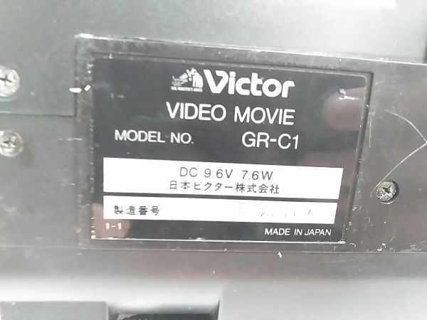 ◇Victor ビクター GR-C1 Video Movie ビデオムービー ビデオカメラ VHS 0415B16C @140 ◇の画像4