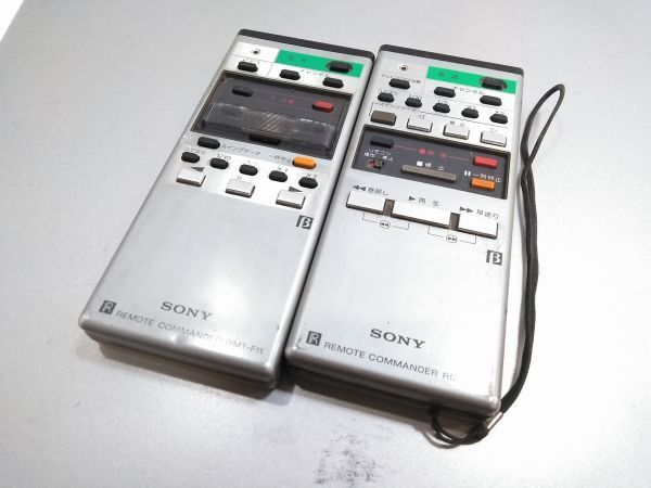 ◇ジャンク 2台セット SONY ソニー ビデオ カセットレコーダー SL-F11 Betamax ベータマックス リモコン付 0417B12C @140 ◇の画像2