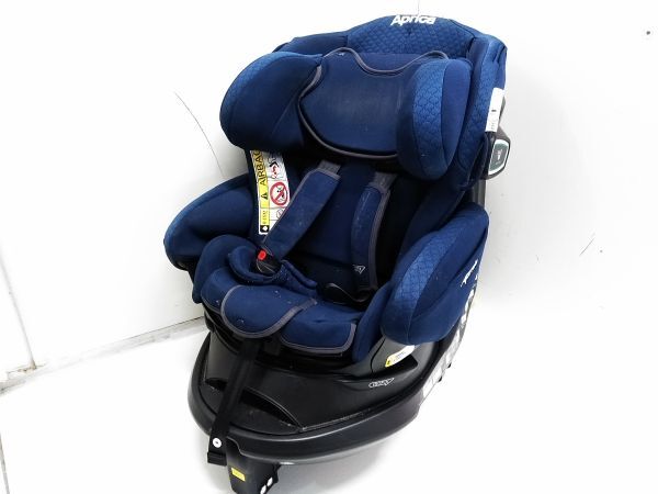 □Aprica アプリカ Fladea grow フラディアグロウ 2107709 ISOFIX チャイルドシート ベビー用品 360°回転 ～17.5kg A-4-19-13 @180 □の画像1