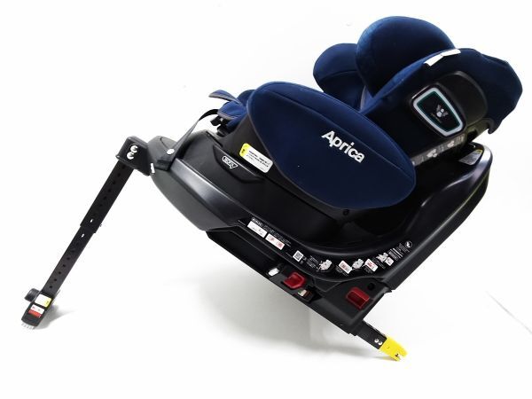 □Aprica アプリカ Fladea grow フラディアグロウ 2107709 ISOFIX チャイルドシート ベビー用品 360°回転 ～17.5kg A-4-19-13 @180 □の画像7