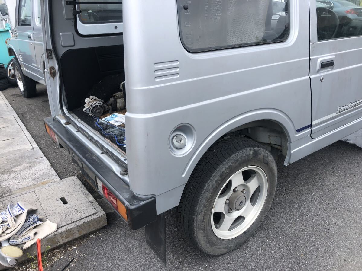  Heisei era 6 year JA11 latter term Jimny wild wind AT car part removing car document attaching engine less lack of equipped frame body excellent delivery possibility *