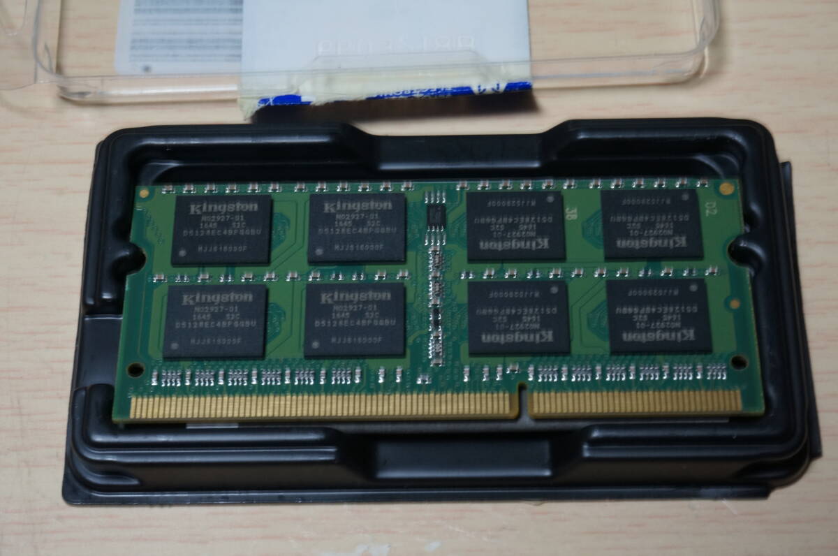 ノートPC用メモリ　Kingston KVR16LS11/8 SO-DIMM DDR3L PC3L-12800 8GB_画像6