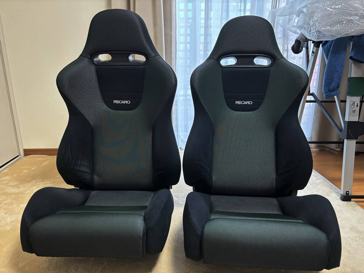 ホンダ 純正 RECARO レカロ UD Ver2 SP-J CL7 アコード ユーロR セミバケットシート 左右セットの画像1