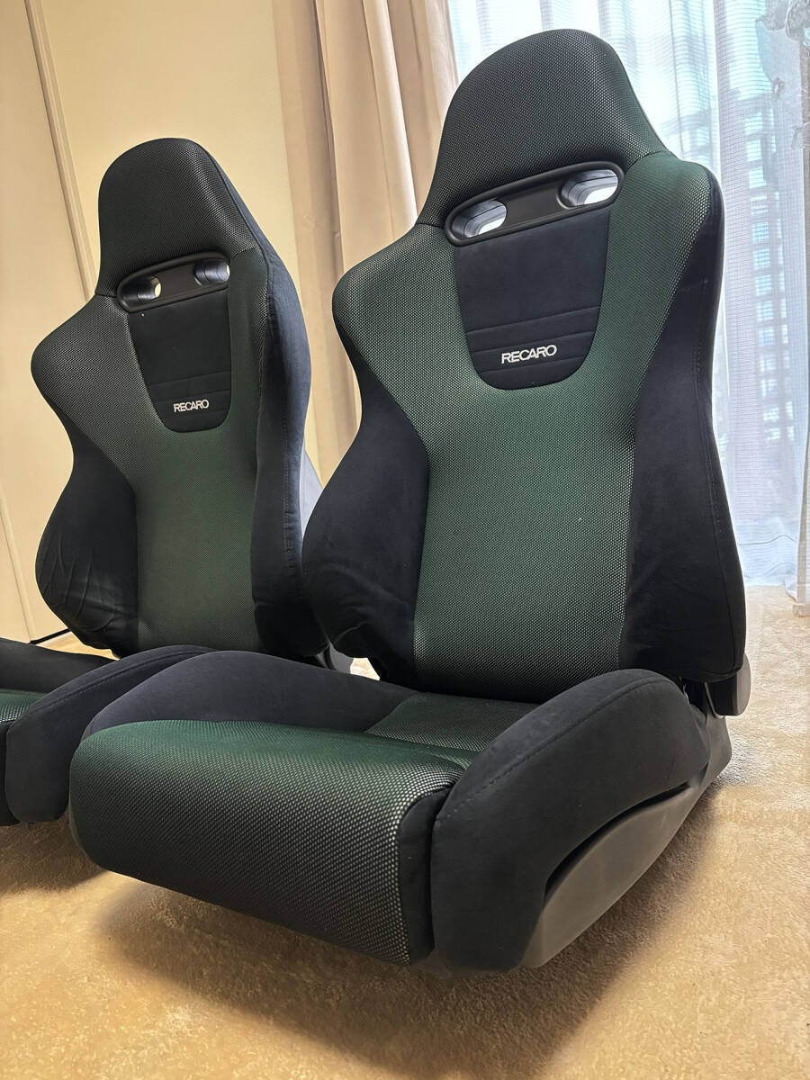 ホンダ 純正 RECARO レカロ UD Ver2 SP-J CL7 アコード ユーロR セミバケットシート 左右セットの画像4