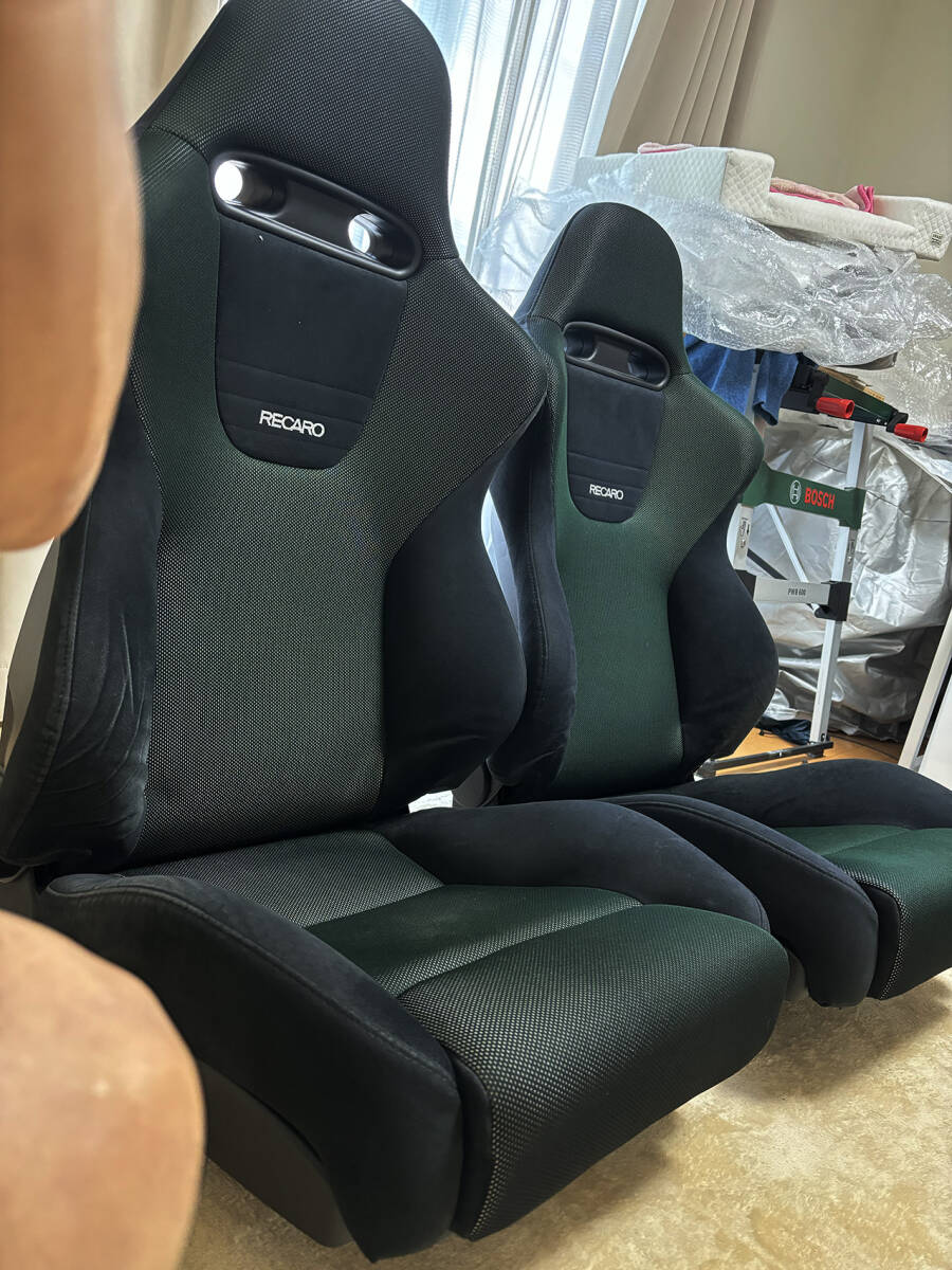 ホンダ 純正 RECARO レカロ UD Ver2 SP-J CL7 アコード ユーロR セミバケットシート 左右セットの画像3