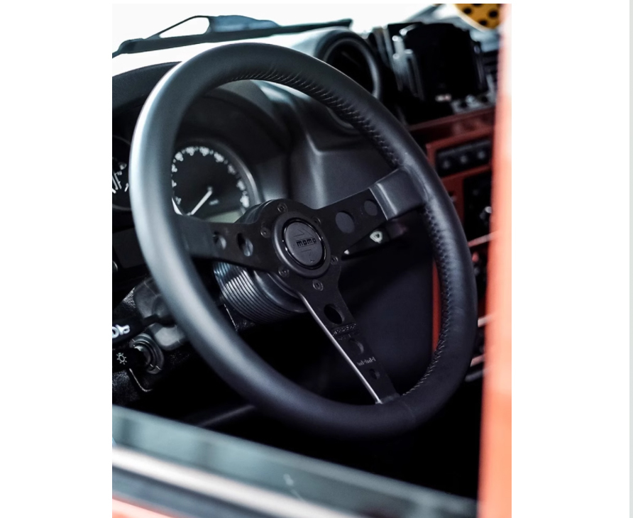 #033 новый товар рулевой механизм руль 350mm/14 дюймовый кожа рейсинг momo спорт руль 