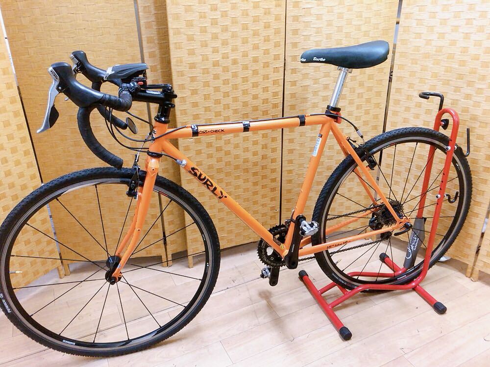 【1円スタート】SURLY サーリー CROSS-CHECK クロスチェック 4130クロモリ 54サイズ バイク 自転車 直接引取歓迎 手渡し可能 茨城県の画像1