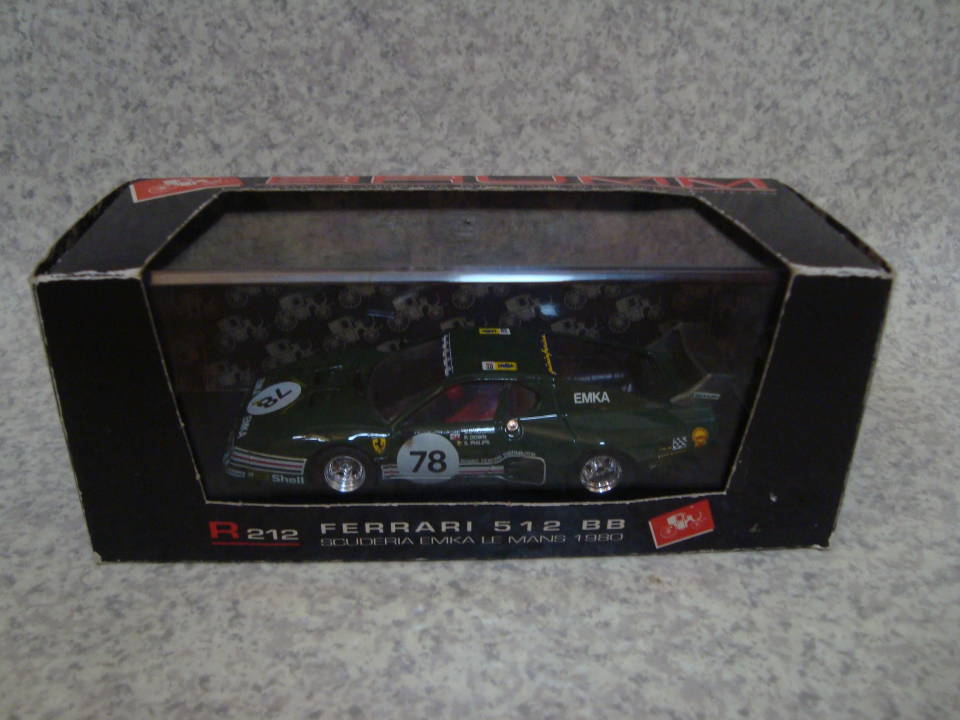 brumm racing 1/43 フェラーリ 512BB ケース入りまとめて3台 レトロ ビンテージの画像5