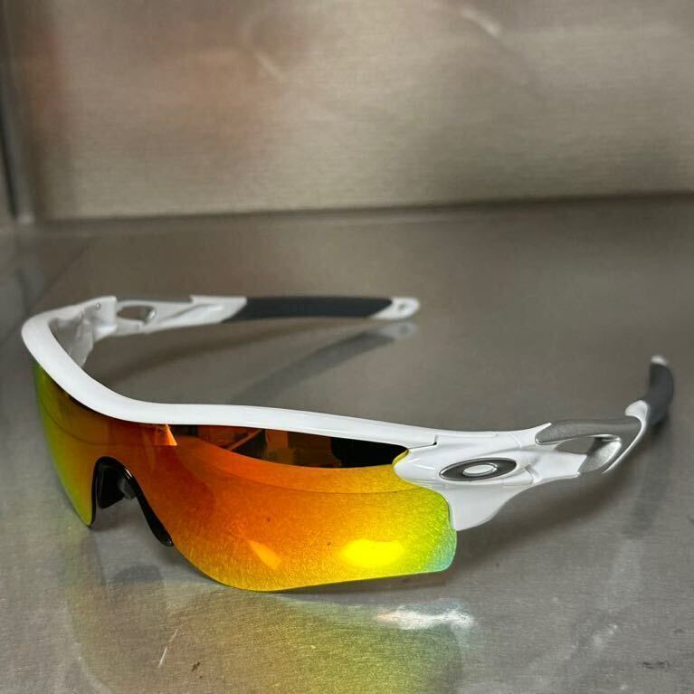 即決 美品 OAKLEY オークリー RADARLOCK PATH サングラス 偏光レンズ レーダーロックパス 検)RADAR EV レーダー イーヴイ Pの画像1