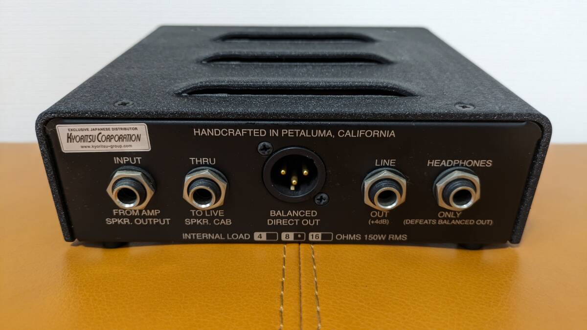 ＊＊＊MESA BOOGIE メサブギー CabClone - ８ Ohm　キャブクローン キョーリツ正規輸入品　日本語説明書　中古品＊＊＊_画像2