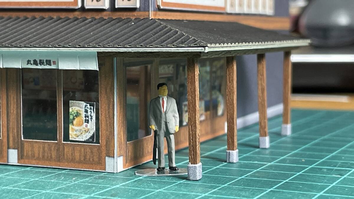 新作ウエア - Yahoo!オークション HOサイズの自作ストラクチャー 製麺 丸 ストラクチャー
