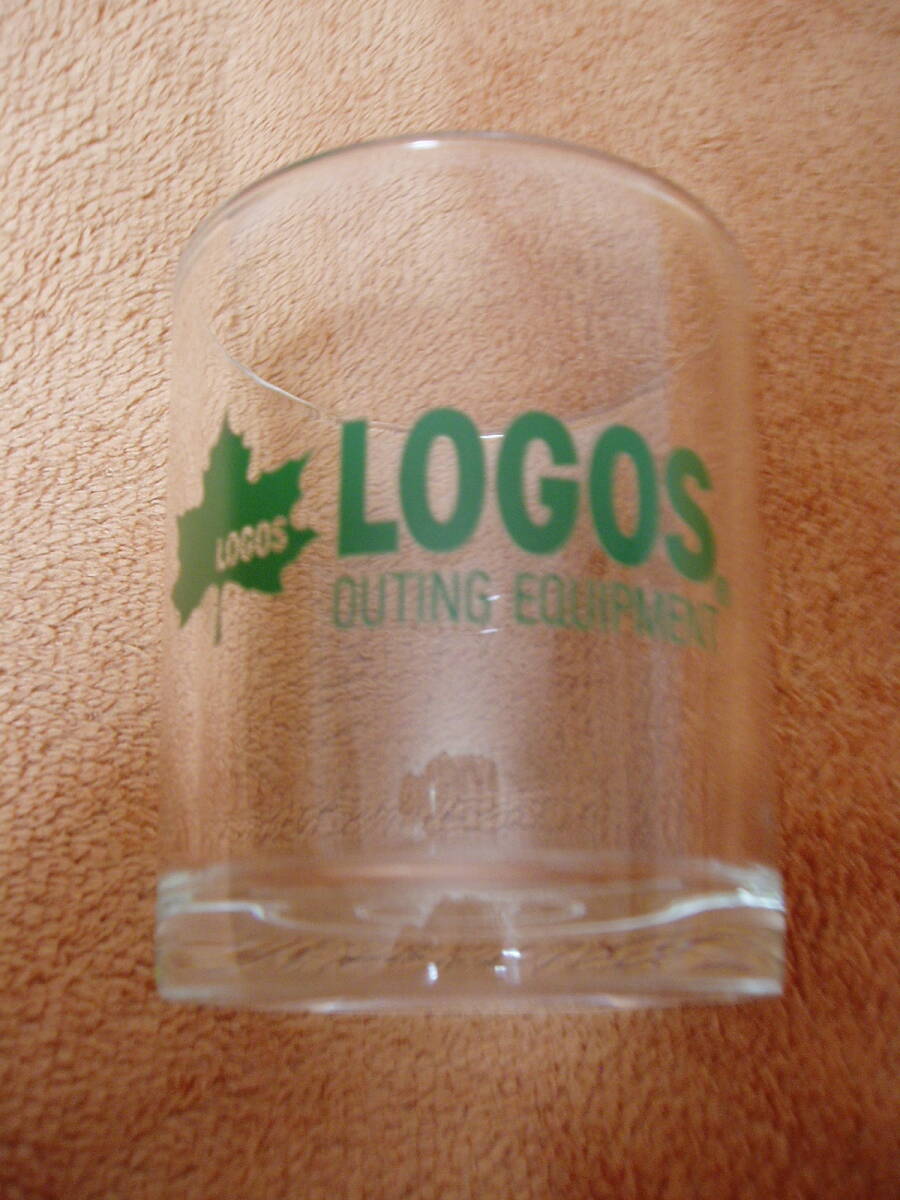 未使用【LOGOS】ガラスタンブラー　緑　口径7.5cm×高さ8.5cm_画像3