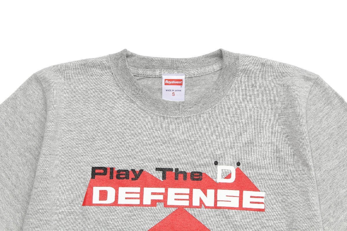 1円～ 1スタ Royalwest ロイヤルウエスト Tシャツ 半袖 S/S PLAY THE D DEFENCE SHORT SLEEVE TEE CALIFORNIA メンズ ショートスリーブ Lの画像5