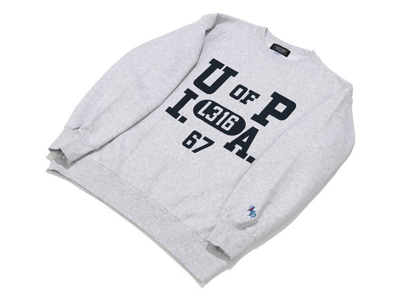 1円～80s Heavyweight U of P I. A. Logo Another Heaven/アナザーヘブン新品未使用/正規品スウェット/藤原裕リバースウィーブサイズXLの画像5