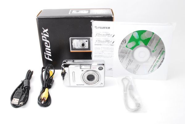 ★極上美品★ フジフイルム FUJIFILM EXILIM FinePix A500 単三乾電池駆動 ★元箱付き★ コンパクトデジタルカメラ #VA17070080_画像1