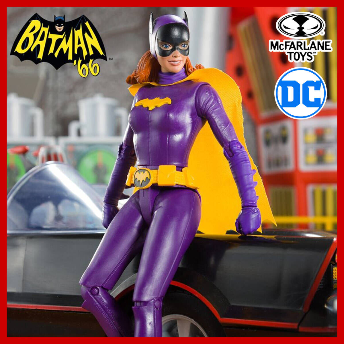 メディコムトイ DCレトロソフビコレクション バットガール ソフビ Yahoo!オークション - 【新品未使用 】DCコミックス『DCレトロ