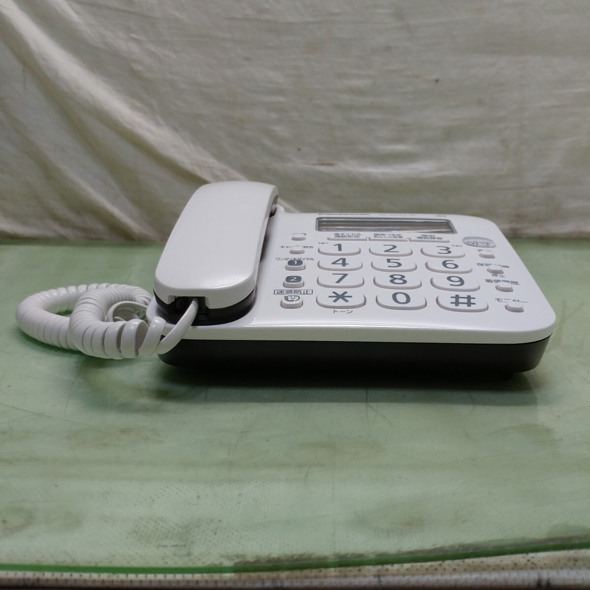 Panasonic/パナソニック コードレス電話機 VE-GD24DW 親機 子機 KX-FKD404-W1の画像2