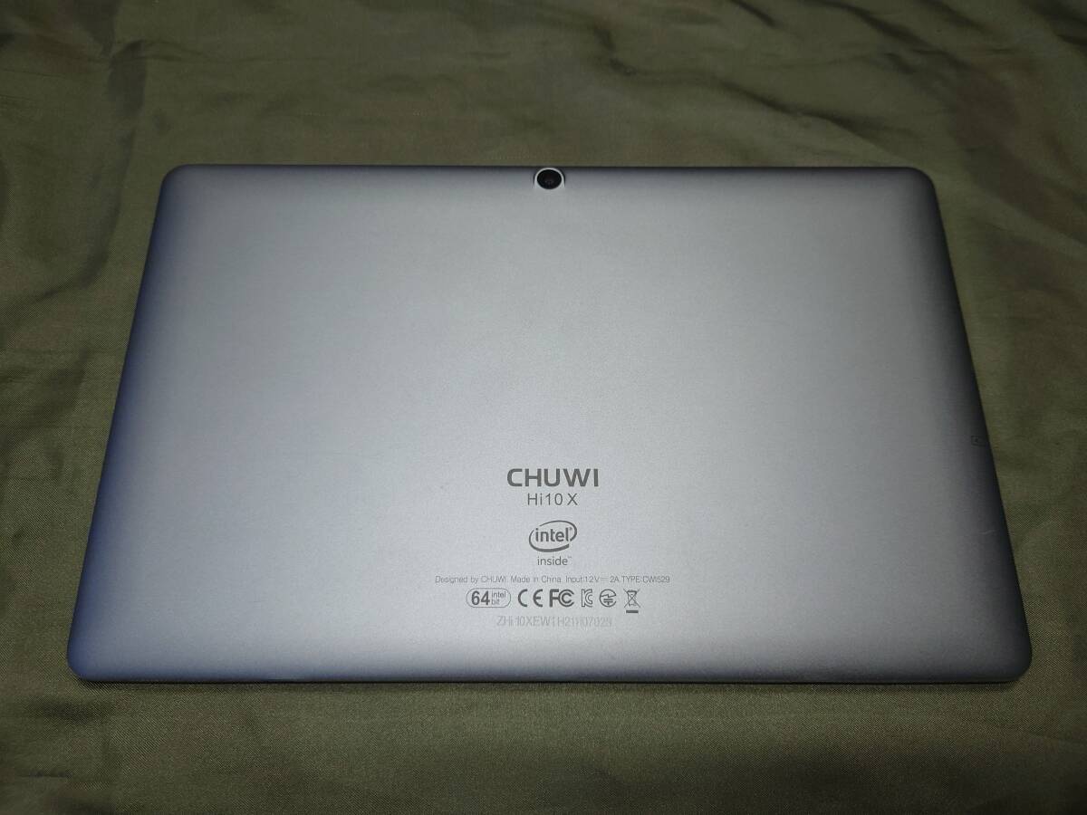 CHUWI Hi10X Windows10 Celeron N4120 専用キーボード 筆圧検知 スタイラスペン 付属　Hi10XR　Winタブ　2in1 タブレット パソコン ノート_画像3