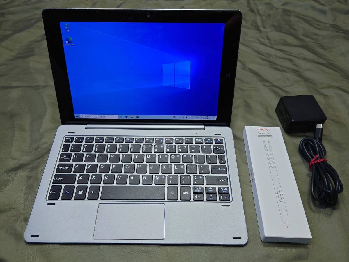 CHUWI Hi10X Windows10 Celeron N4120 専用キーボード 筆圧検知 スタイラスペン 付属 Hi10XR Winタブ 2in1 タブレット パソコン ノート