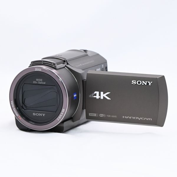 [並品] SONY Handycam FDR-AX45 TI ブロンズブラウン #475_画像1