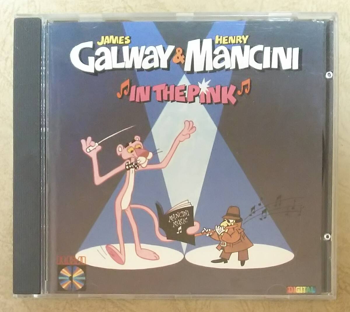 【サントラ】 JAMES GALWAY & HENRY MANCINI (ジェームズ・ゴールウェイ&ヘンリー・マンシーニ) / IN THE PINK (イン・ザ・ピンク)　輸入盤_画像1