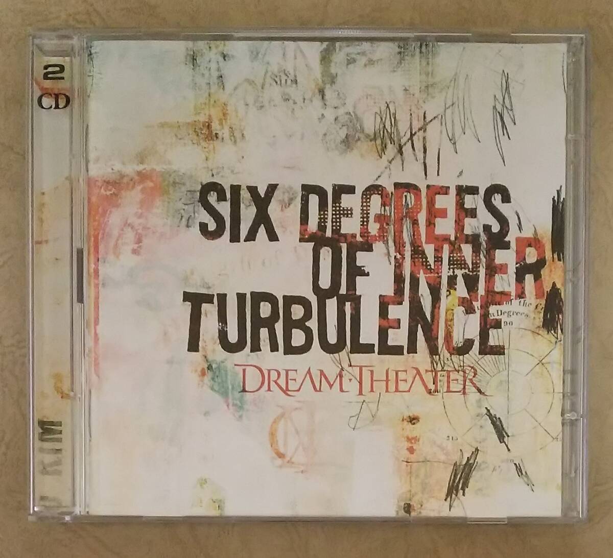 【HM/HR】 DREAM THEATER (ドリーム・シアター) / SIX DEGREES OF INNER TURBULENCE (シックス・ディグリーズ・オブ～)　輸入盤　2枚組CD_画像1