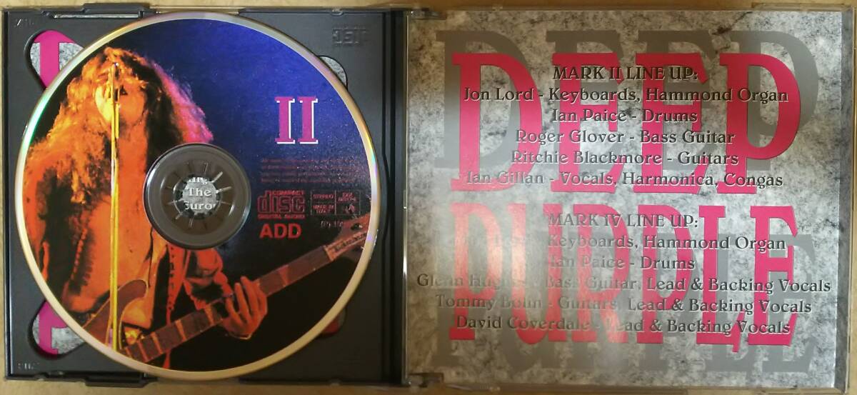 【HM/HR】 DEEP PURPLE (ディープ・パープル) / LIVE STORM Ⅰ&Ⅱ　(ライヴ・ストーム 1&2)　輸入盤　2枚組CD　1993年リリース　イタリア盤_画像4
