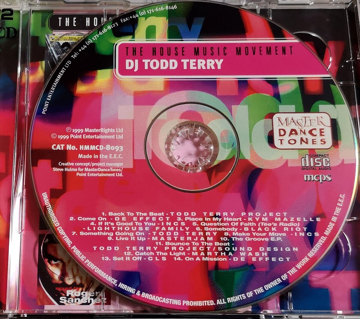 【DJ TODD TERRY/THE HOUSE MUSIC MOVEMENT】 輸入盤2CD_画像3