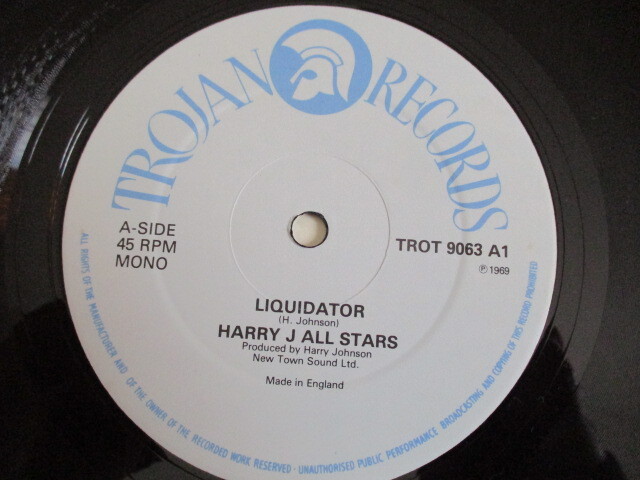 HARRY J ALL STARS 12！LIQUIDATOR, PIONEERS, LONG SHOT KICK DE BUCKET, 美盤_画像3