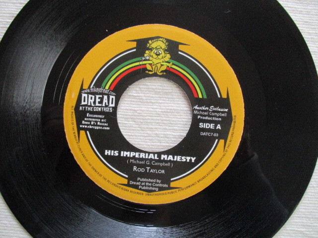 ROD TAYLOR 7！HIS IMPERIAL MAJESTY, JA 7インチ EP, ROOTS KILLAH！美盤_画像1