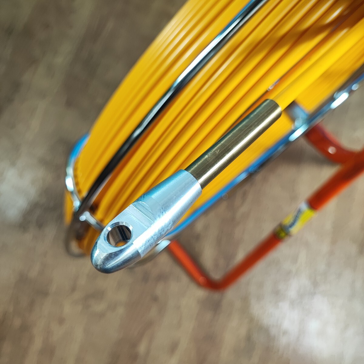 [ beautiful goods | shop front receipt limitation ]] rumen ru industry super yellow wire diameter 7.0mm length 50m weight 7.3kg