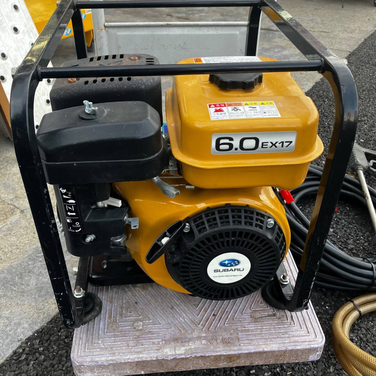 18go【中古品／店頭受取り限定】丸山製作所 エンジン高圧洗浄機 TSW12B【川越店】_画像2