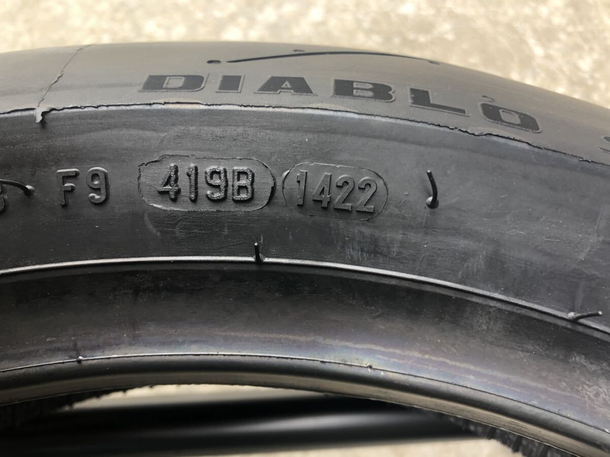 新品未使用 PIRELLI DIABLO SUPERCORSA V3 SC1 140/70ZR17 ② ピレリ スーパーコルサ スパコルの画像3