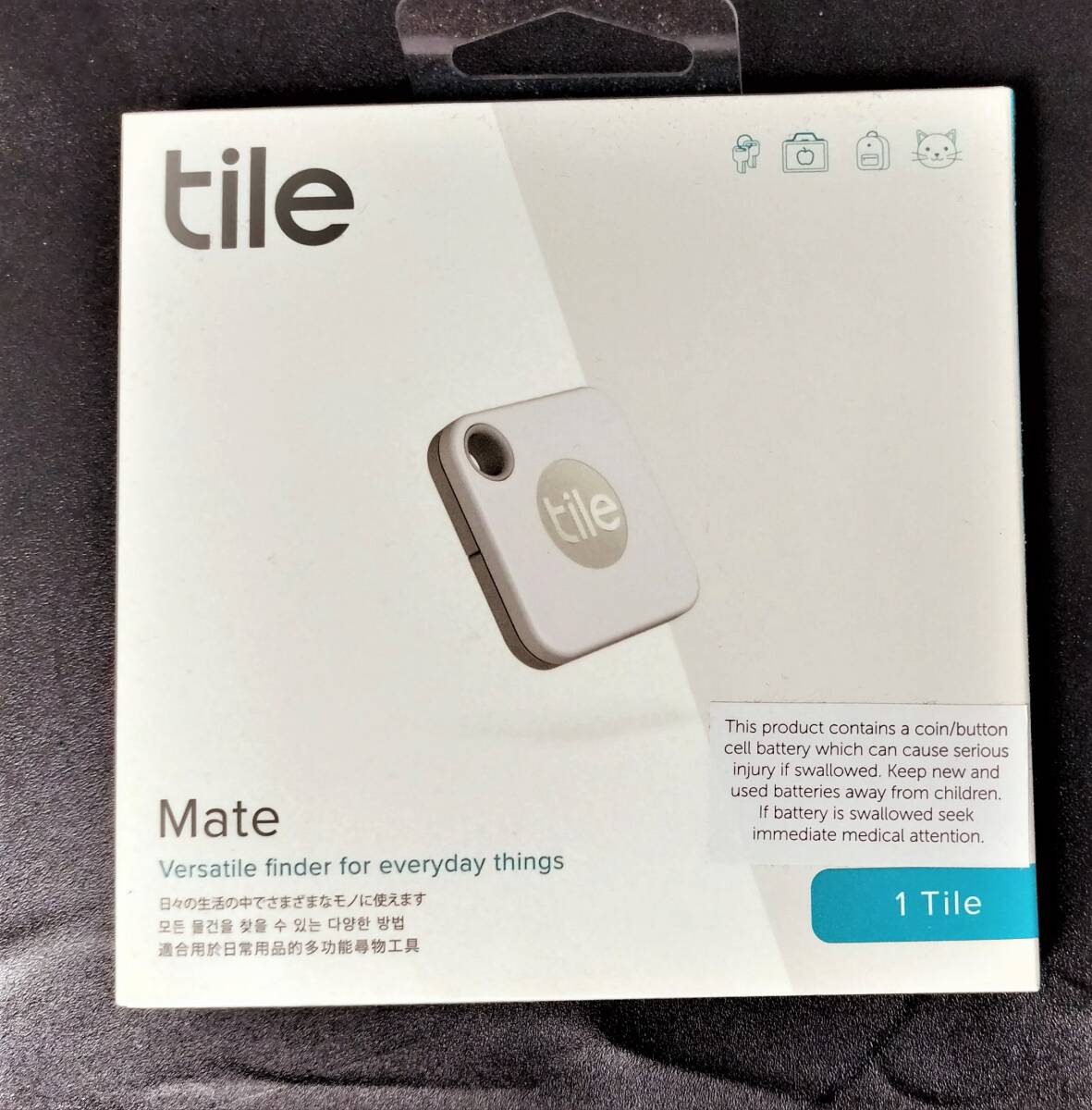 【未開封・未使用】Tile タイル Mate (RT-19001-AP) 電池交換式の画像1
