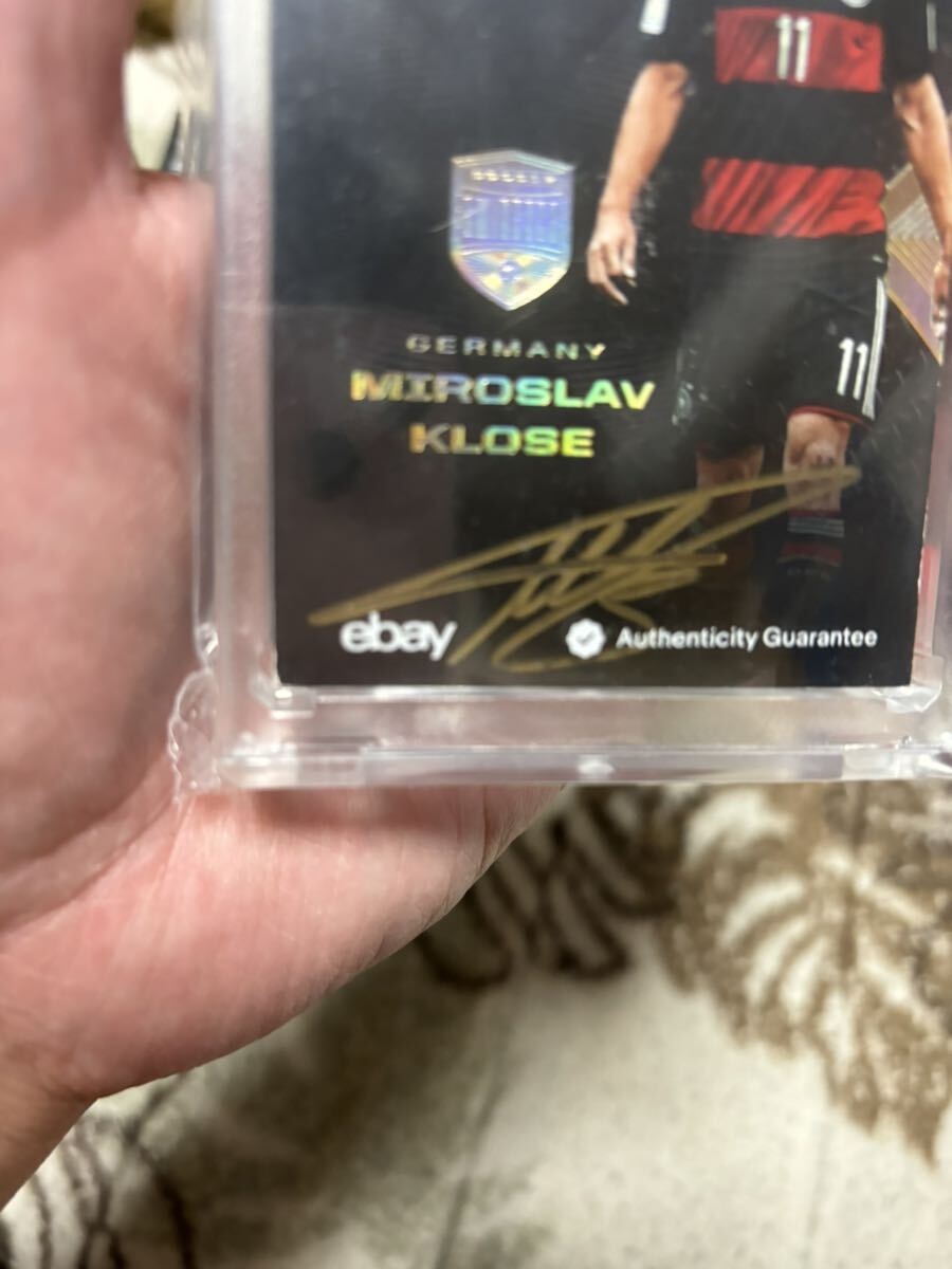 2018 Panini Eminence Soccer Miroslav Klose ミロスラフ クローゼ オンカードオートの画像4