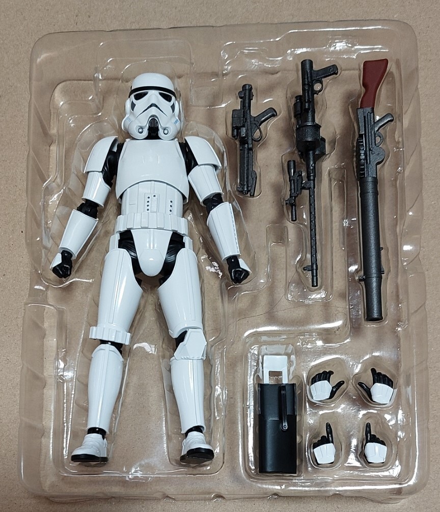 ストームトルーパー（STAR WARS ： A New Hope) shフィギュアーツ S.H.Figuarts  開封美品☆彡の画像3